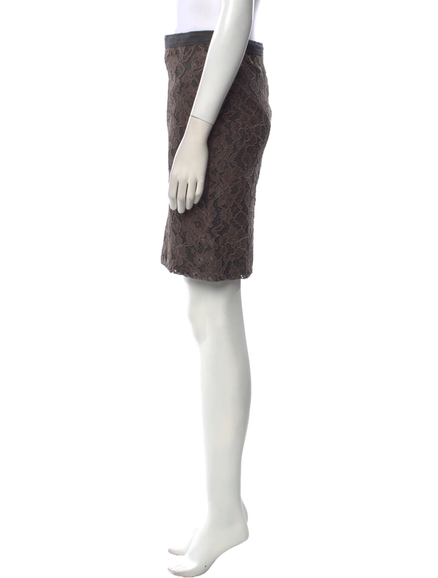 Georges Rech Printed Knee-Length Skirt