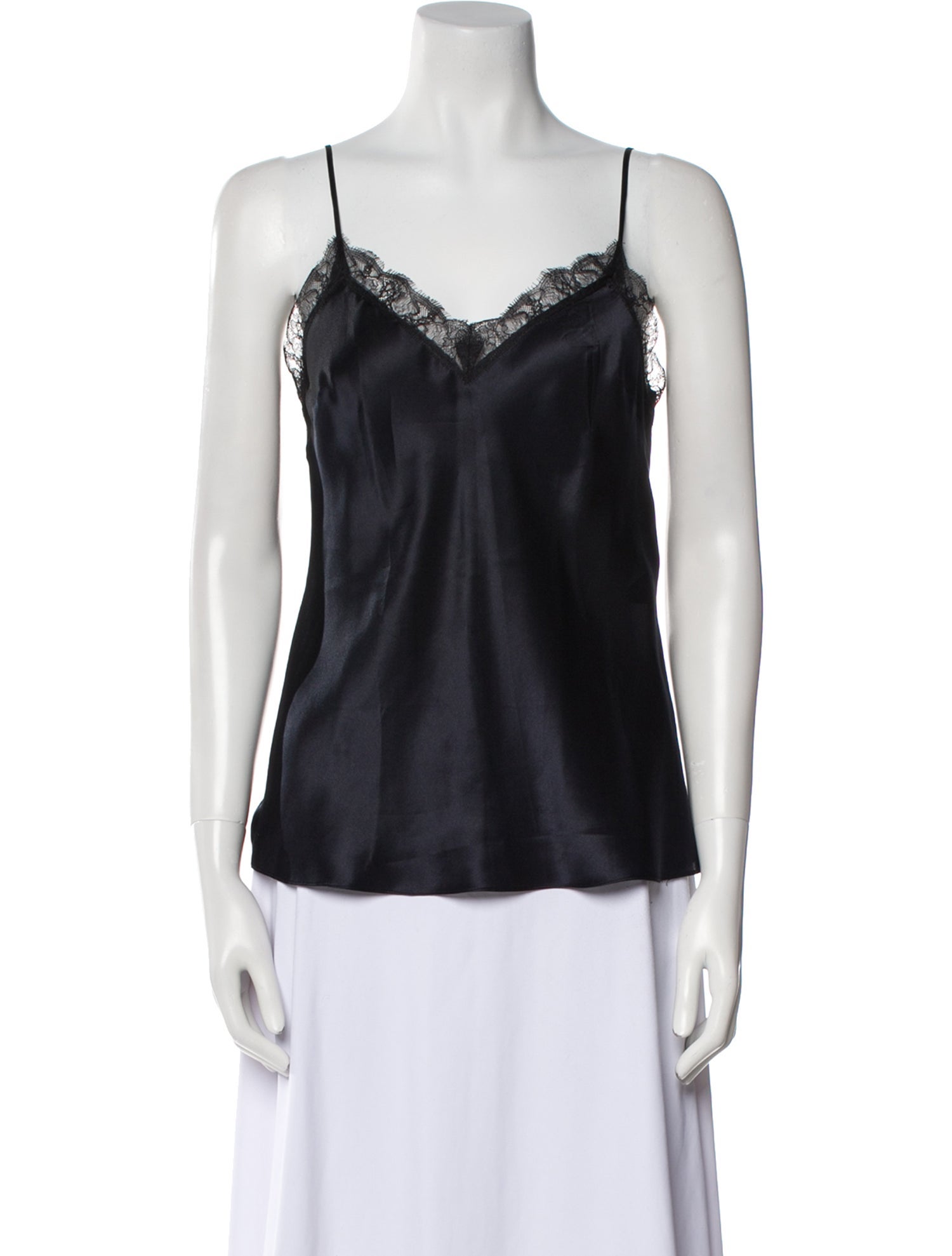 Georges Rech Silk V-Neck Top