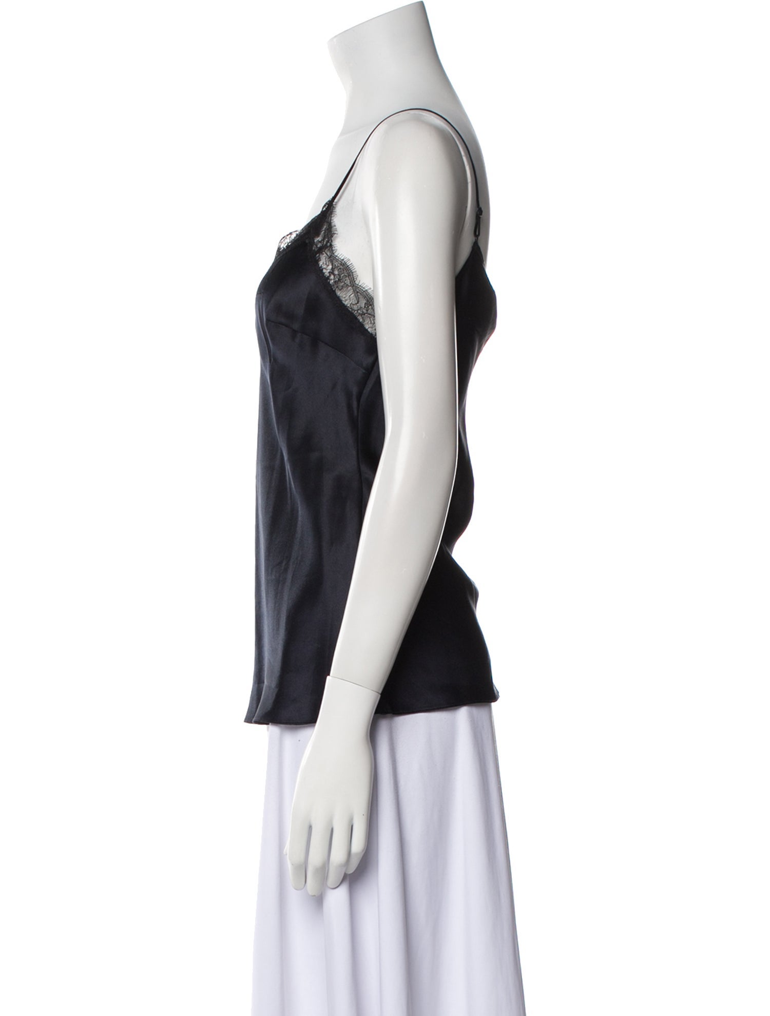 Georges Rech Silk V-Neck Top