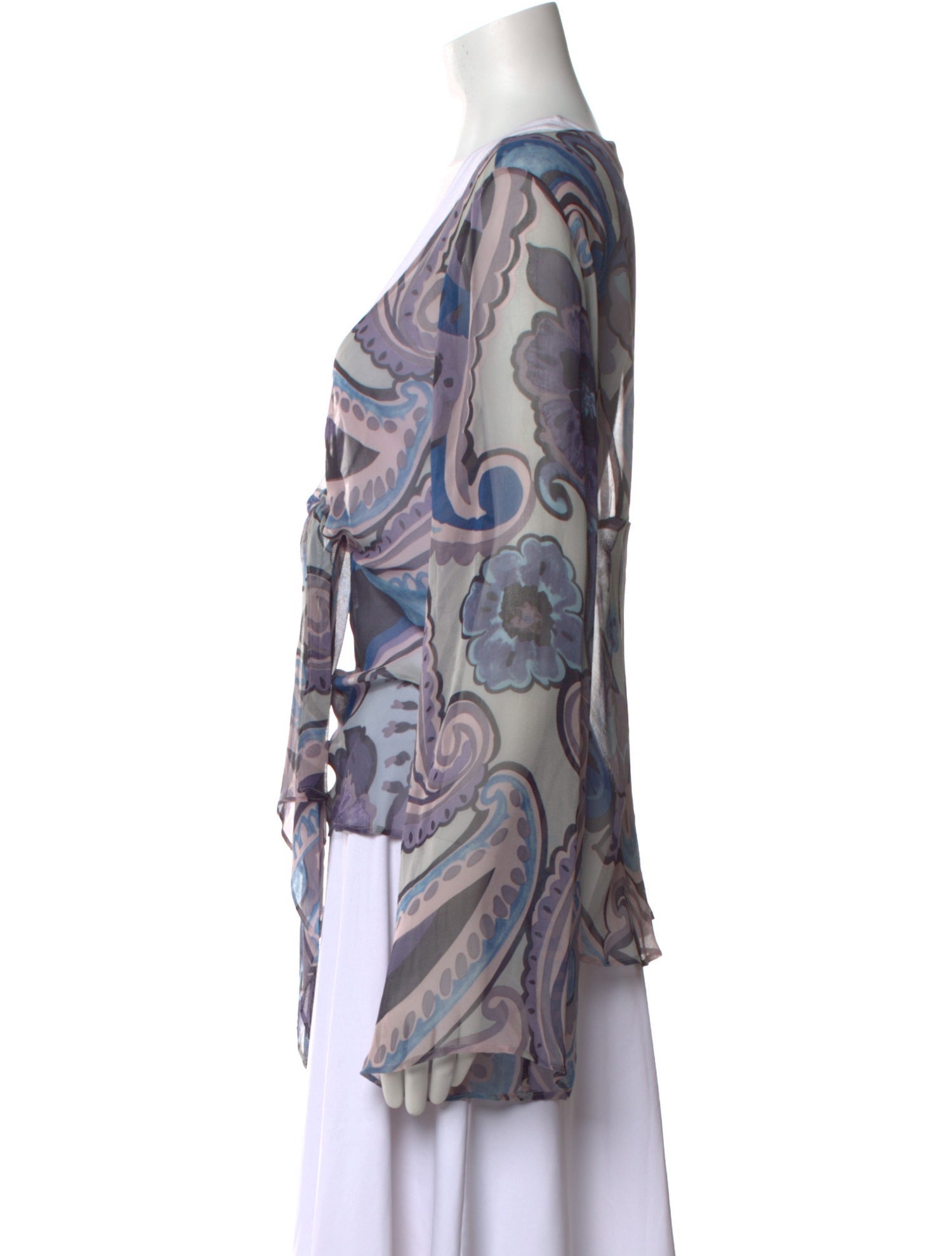 Georges Rech Silk Printed Blouse