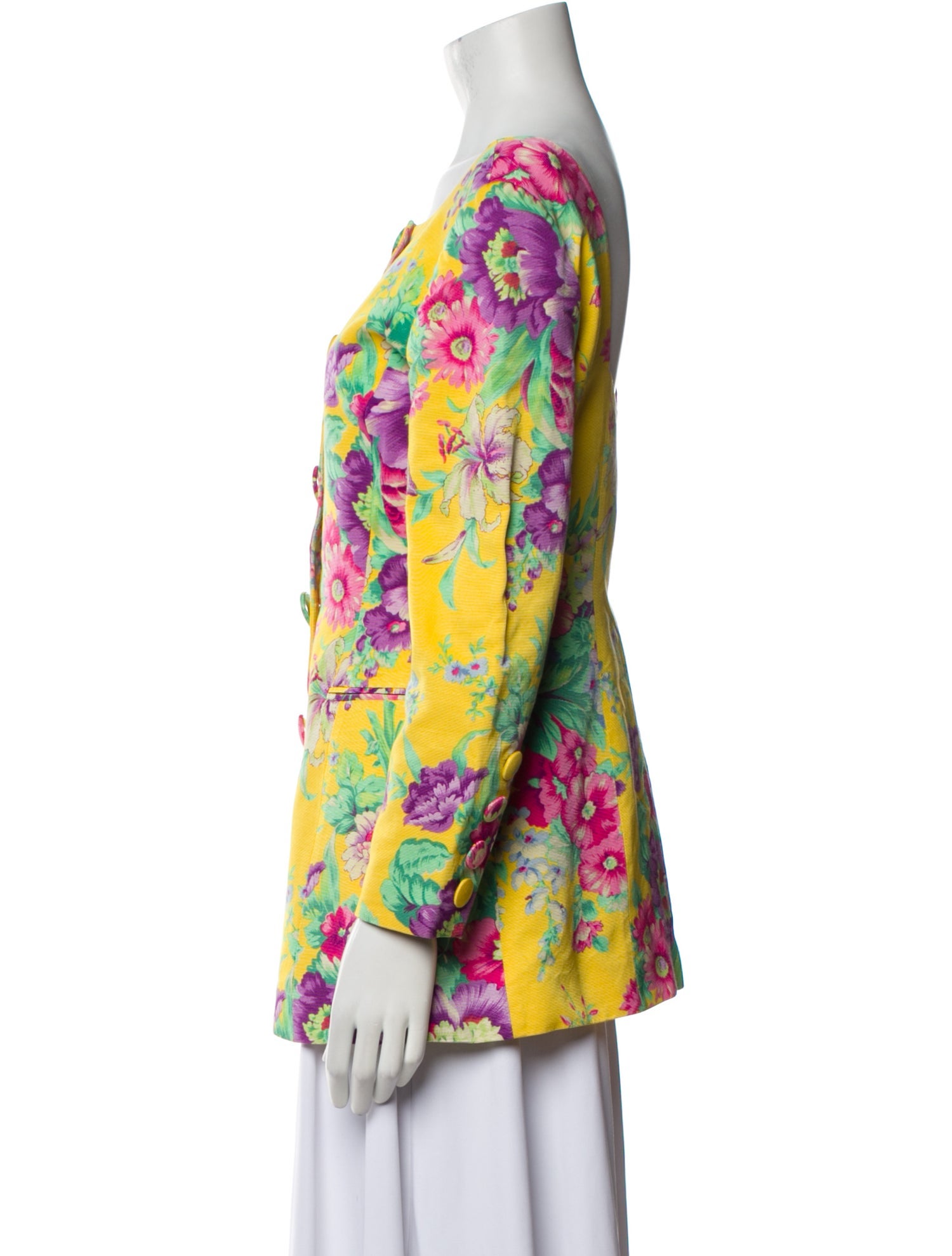 Georges Rech Printed Evening Jacket