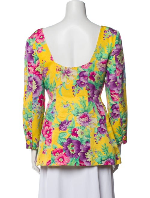 Georges Rech Printed Evening Jacket