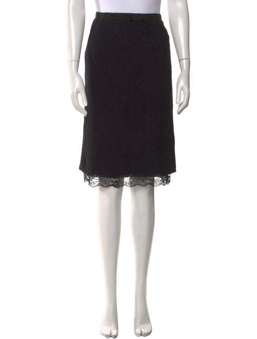 Georges Rech Wool Knee-Length Skirt