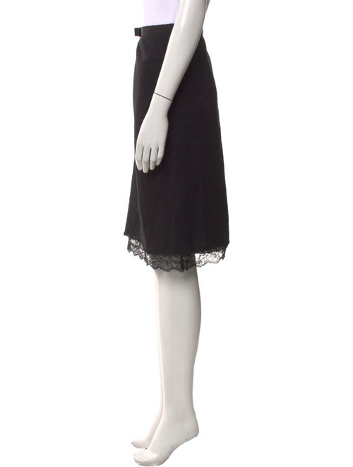Georges Rech Wool Knee-Length Skirt