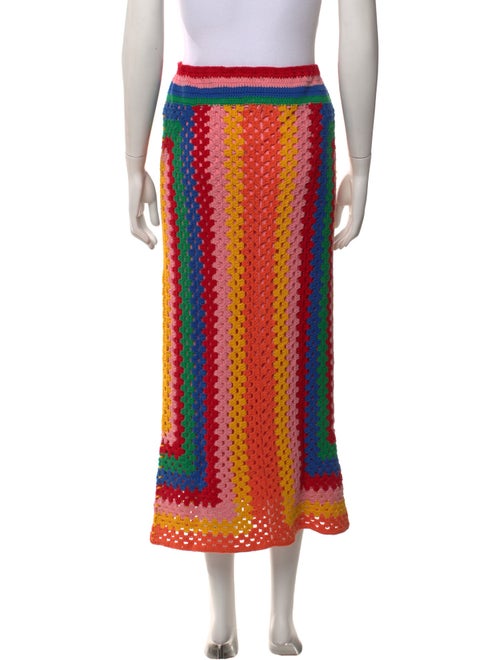 Georges Rech Wool Knee-Length Skirt