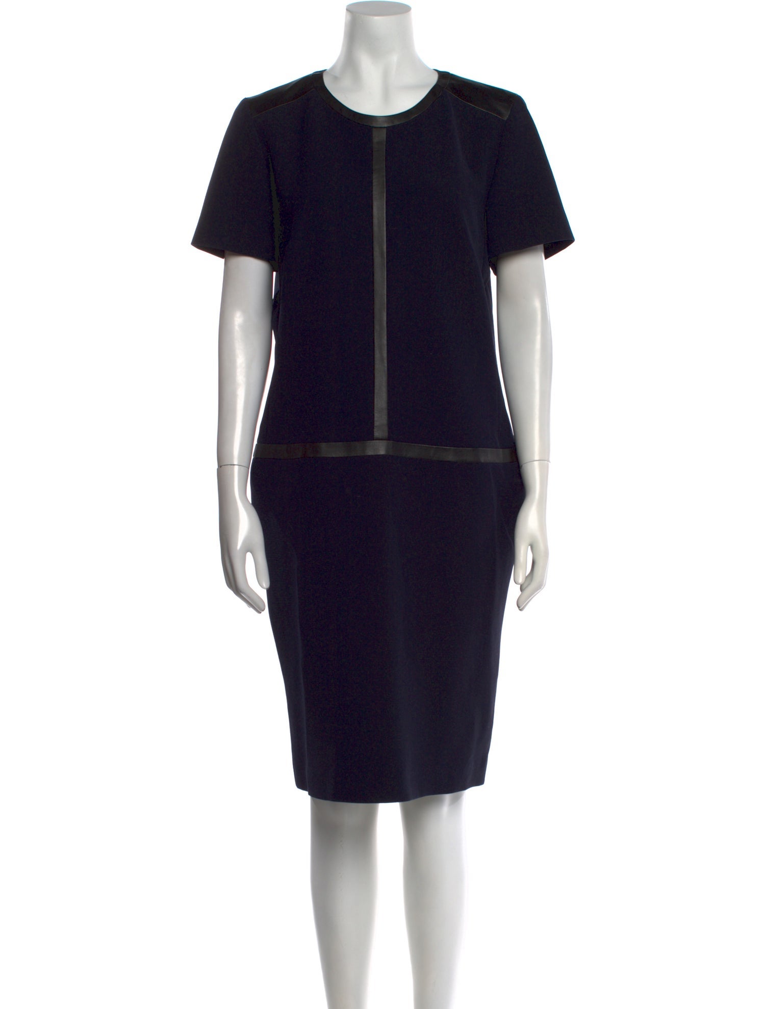Georges Rech Crew Neck Knee-Length Dress