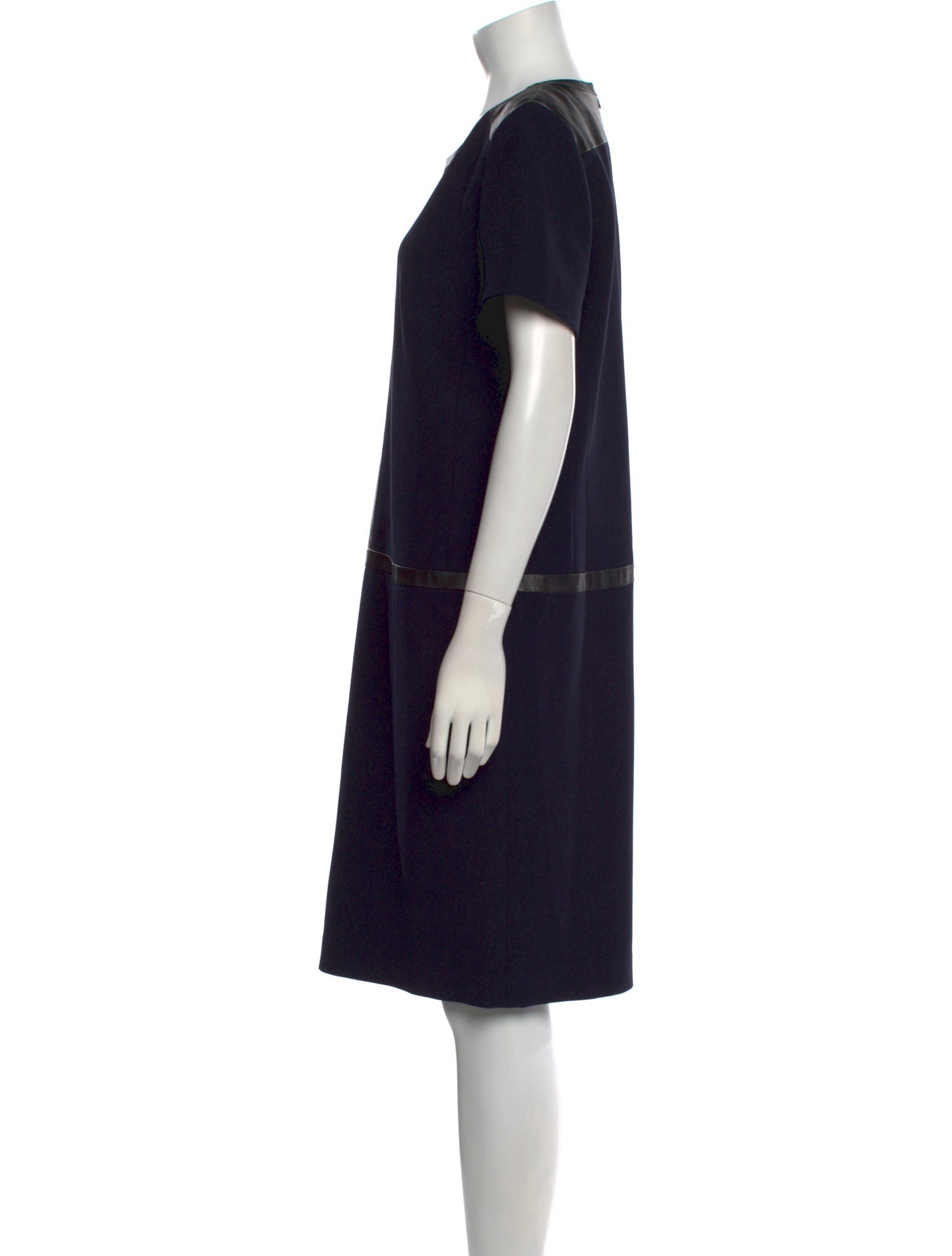 Georges Rech Crew Neck Knee-Length Dress