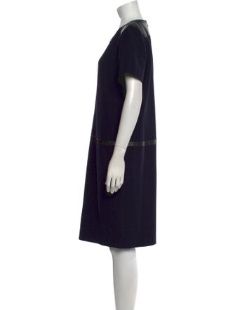 Georges Rech Crew Neck Knee-Length Dress