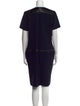 Georges Rech Crew Neck Knee-Length Dress