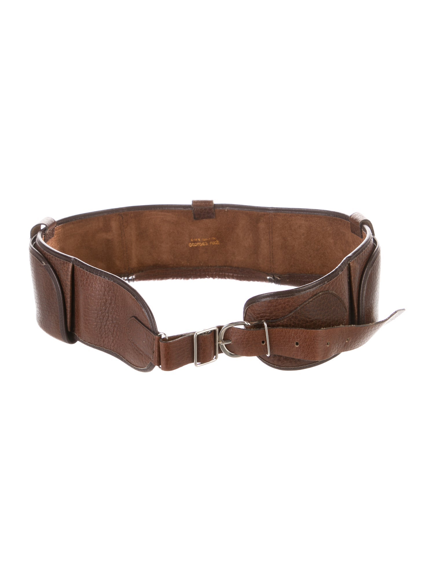 Georges Rech Wide Leather Waist Belt