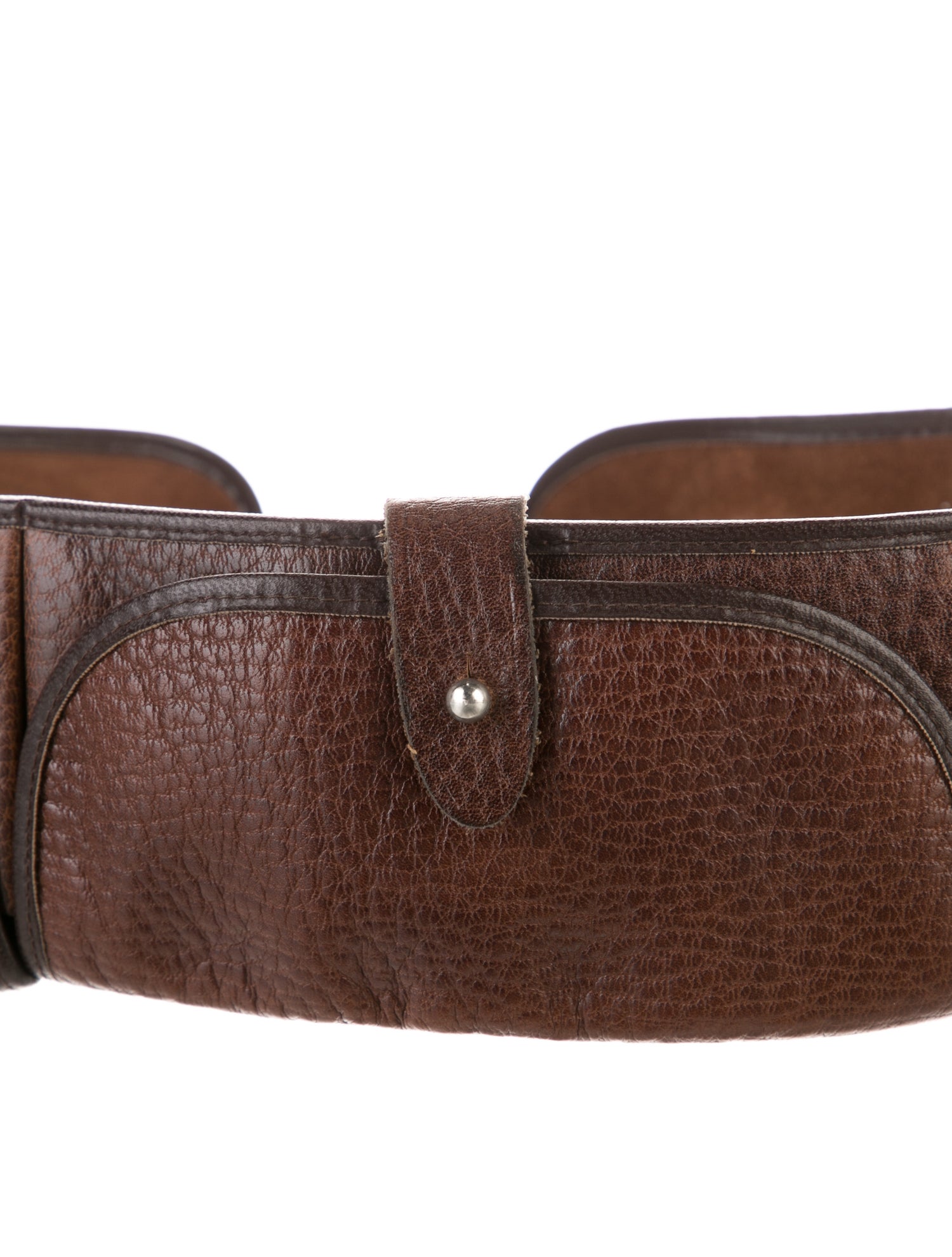 Georges Rech Wide Leather Waist Belt