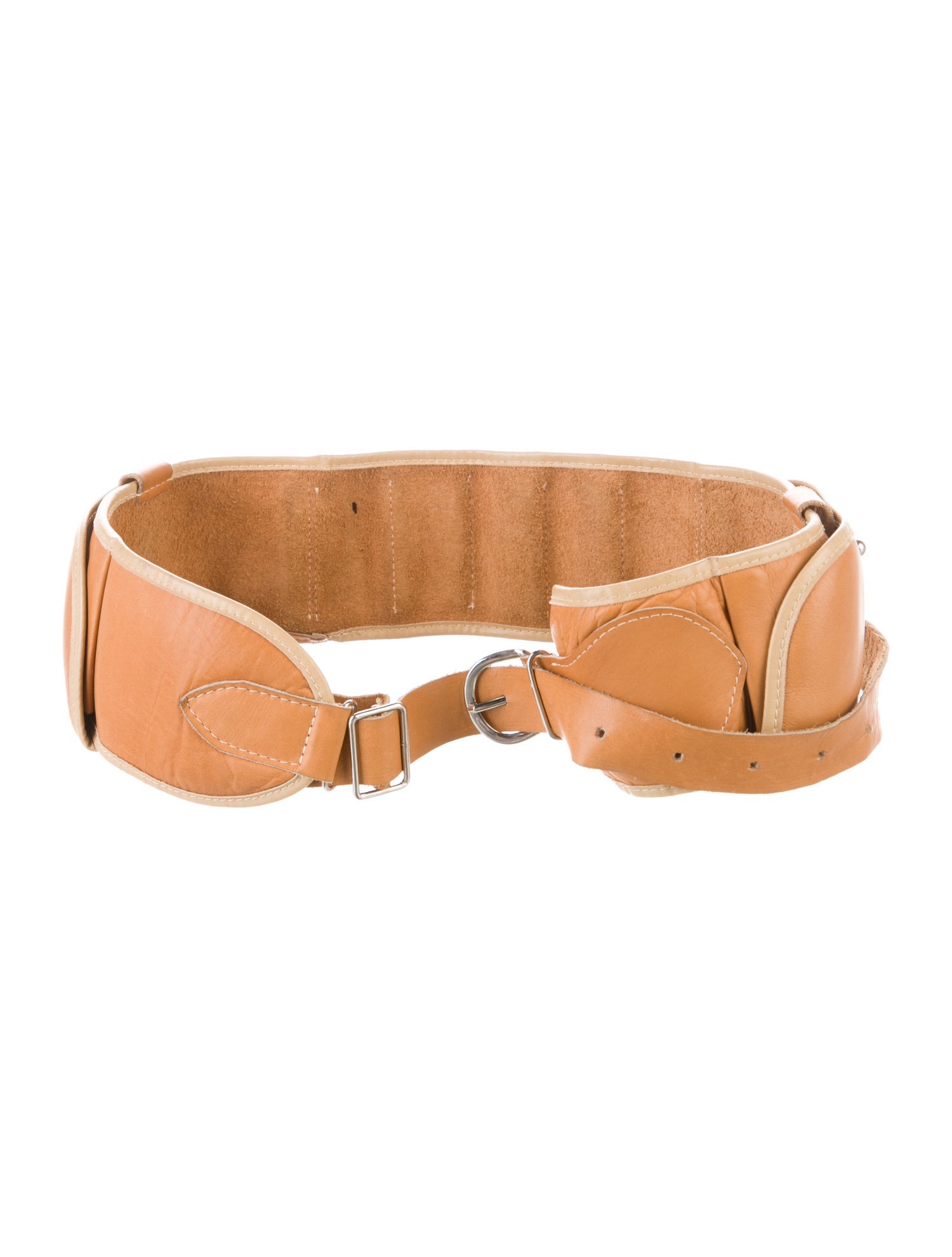 Georges Rech Wide Leather Waist Belt