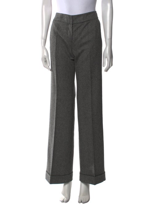 Synonyme De Georges Rech Paris Virgin Wool Wide Leg Pants