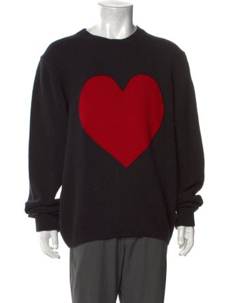 Gyles & George Wool Graphic Print Pullover