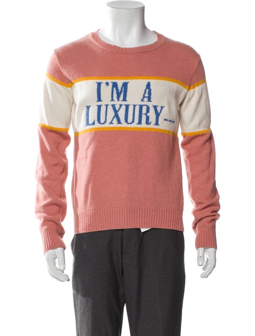 Gyles & George Wool Graphic Print Pullover