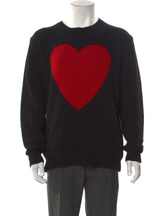 Gyles & George Wool Graphic Print Pullover