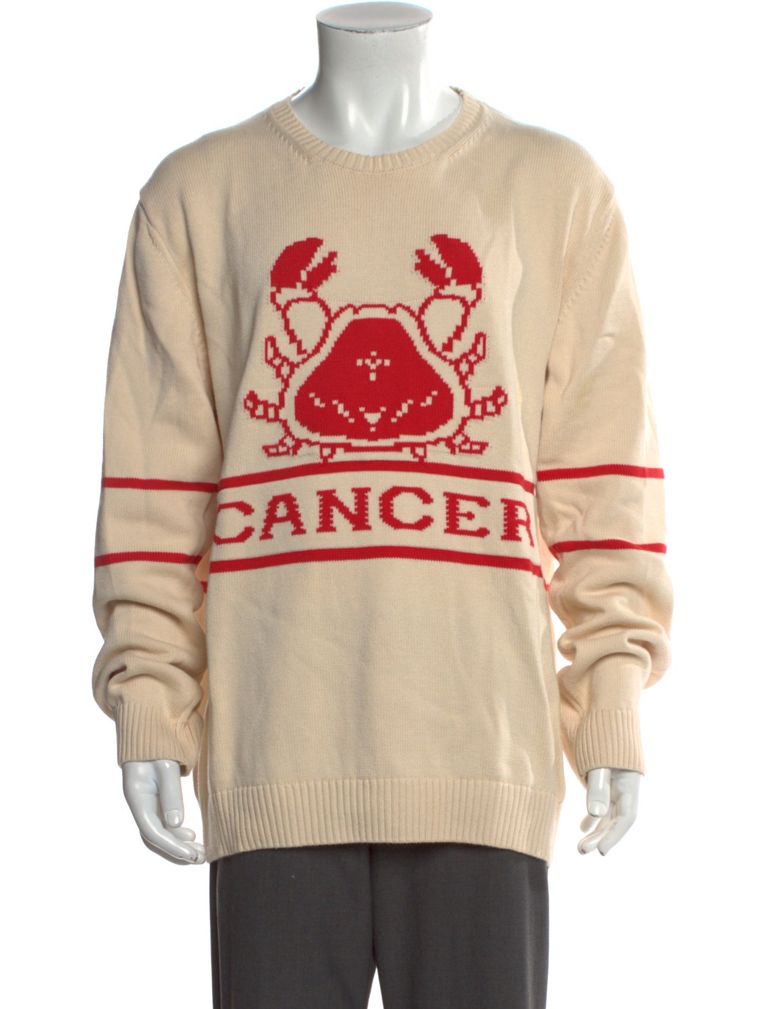 Gyles & George Graphic Print Crew Neck Pullover