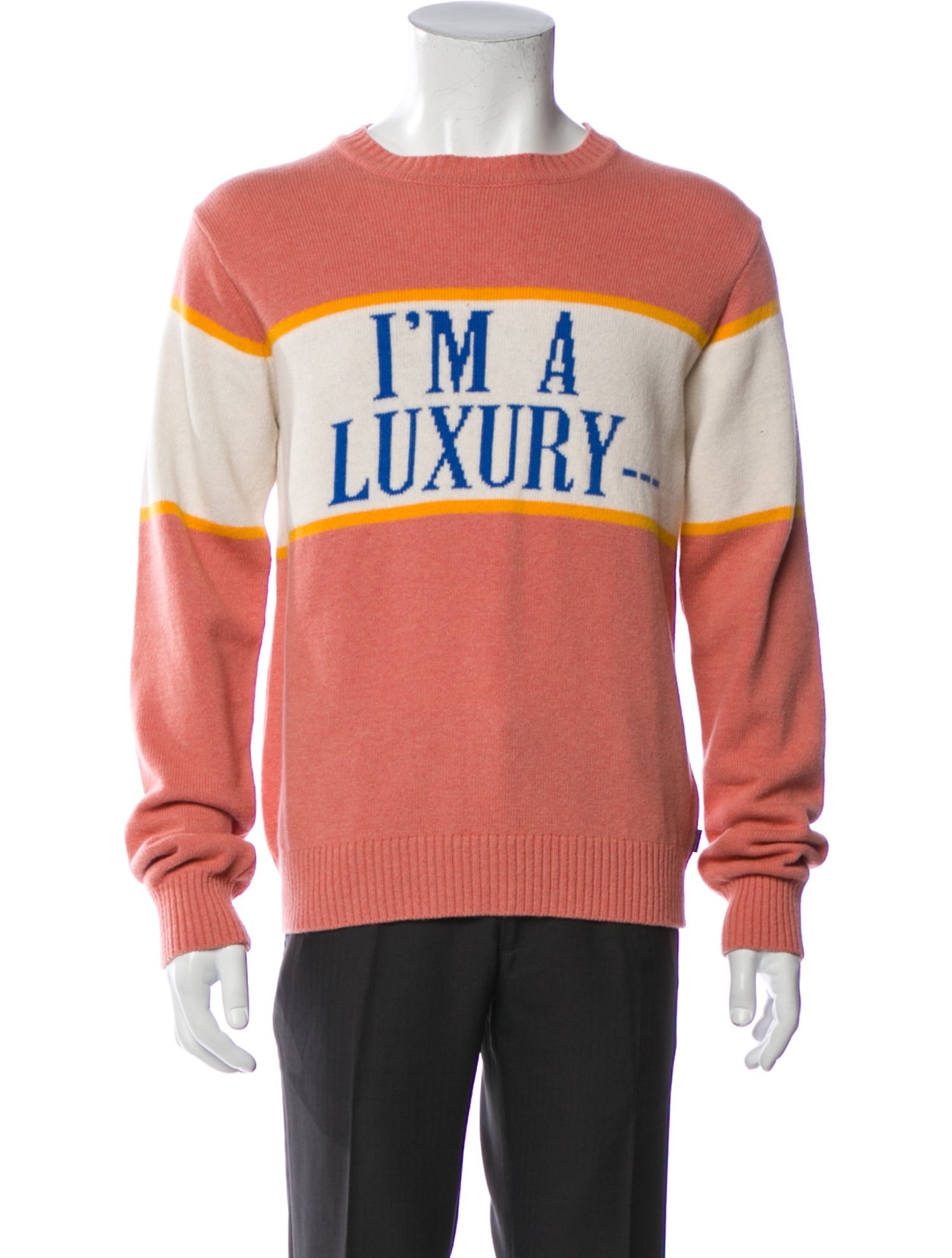 Gyles & George Wool Graphic Print Pullover