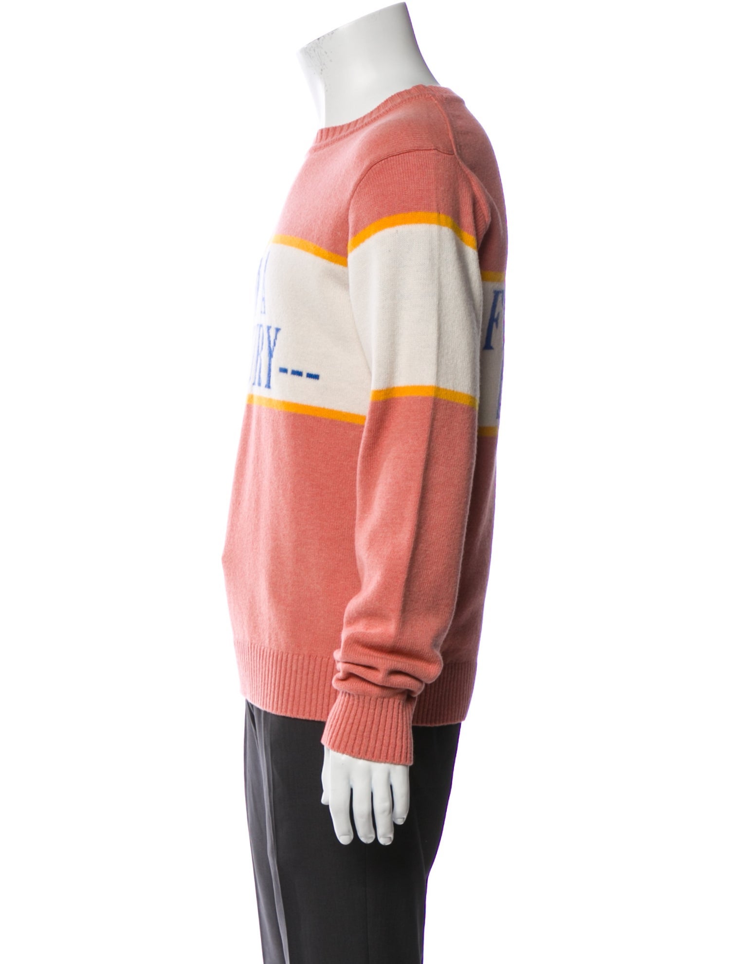 Gyles & George Wool Graphic Print Pullover