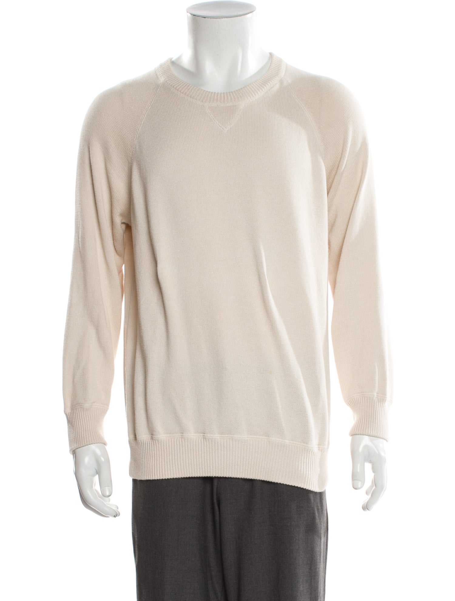 Ghiaia Cashmere Crew Neck Long Sleeve Pullover