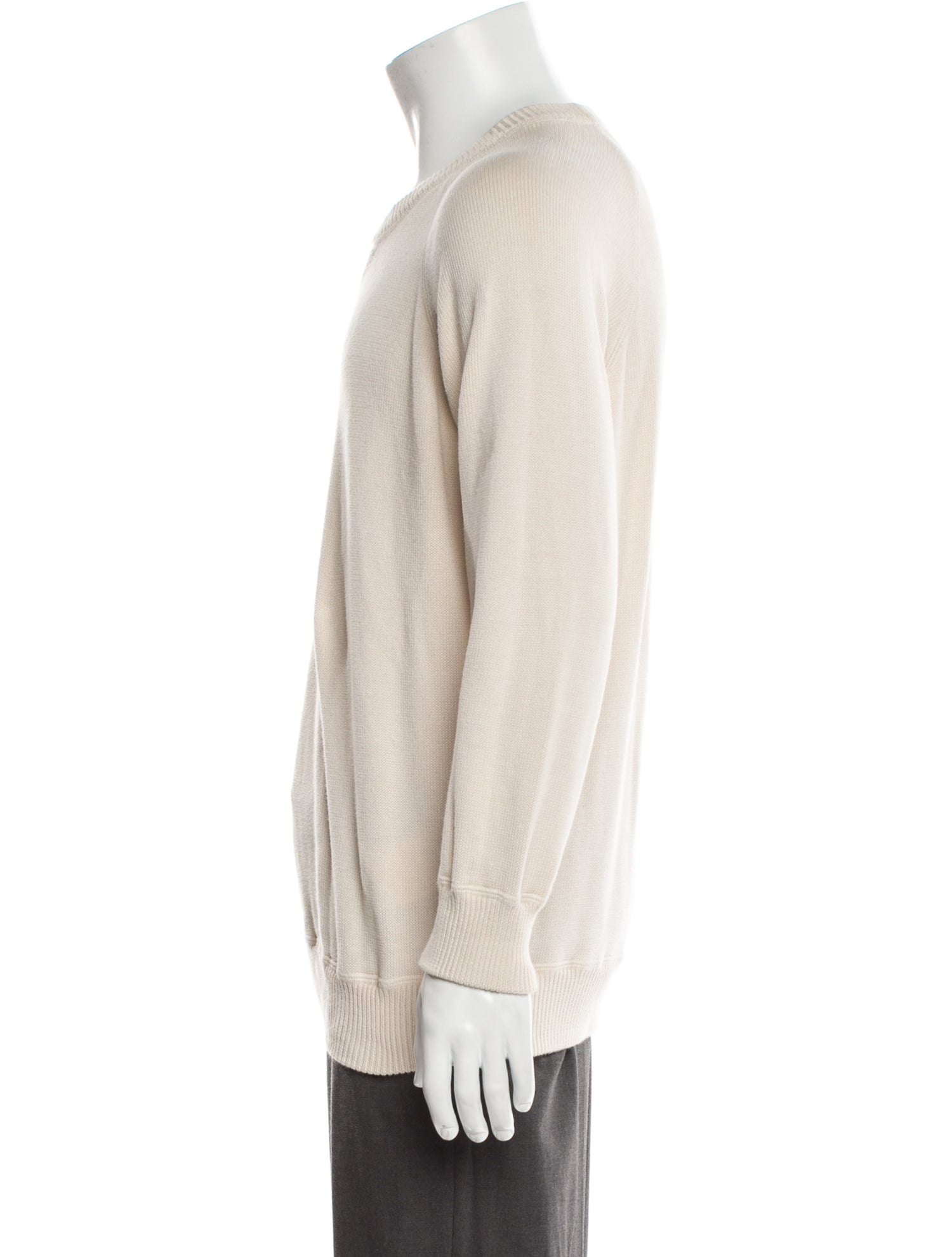 Ghiaia Cashmere Crew Neck Long Sleeve Pullover