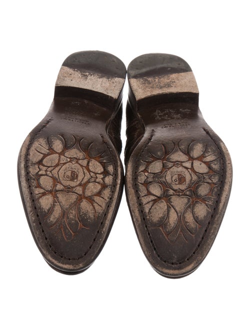 Ghost Leather Lace-Up Boots