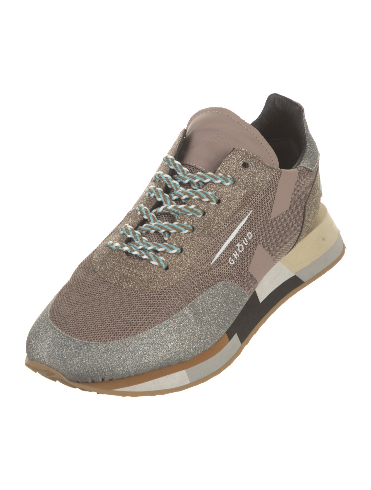 Ghoud Printed Glitter Accents Sneakers