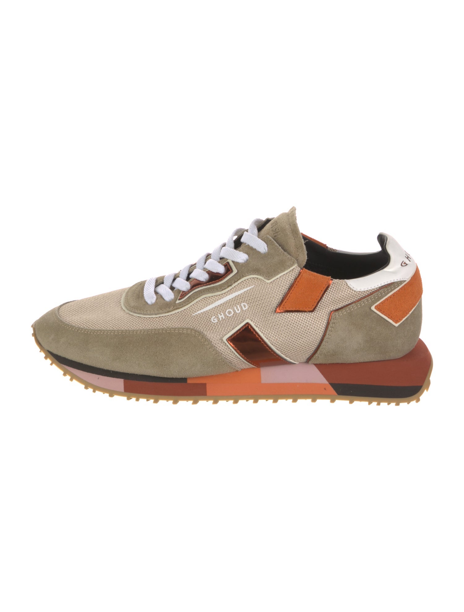 Ghoud Canvas Colorblock Pattern Sneakers