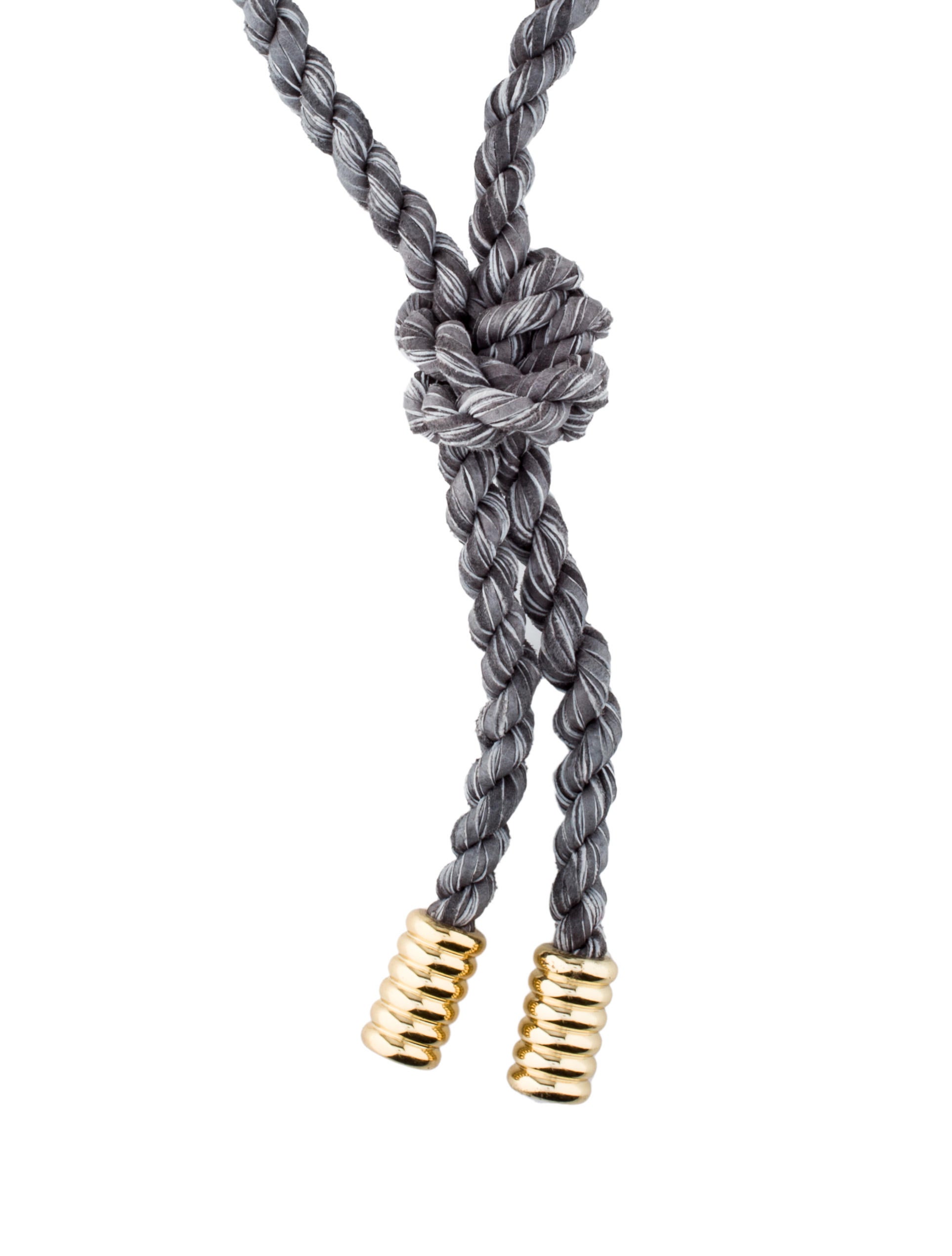 Giles & Brother Lariat Rope Necklace Necklaces WGI20175 The RealReal