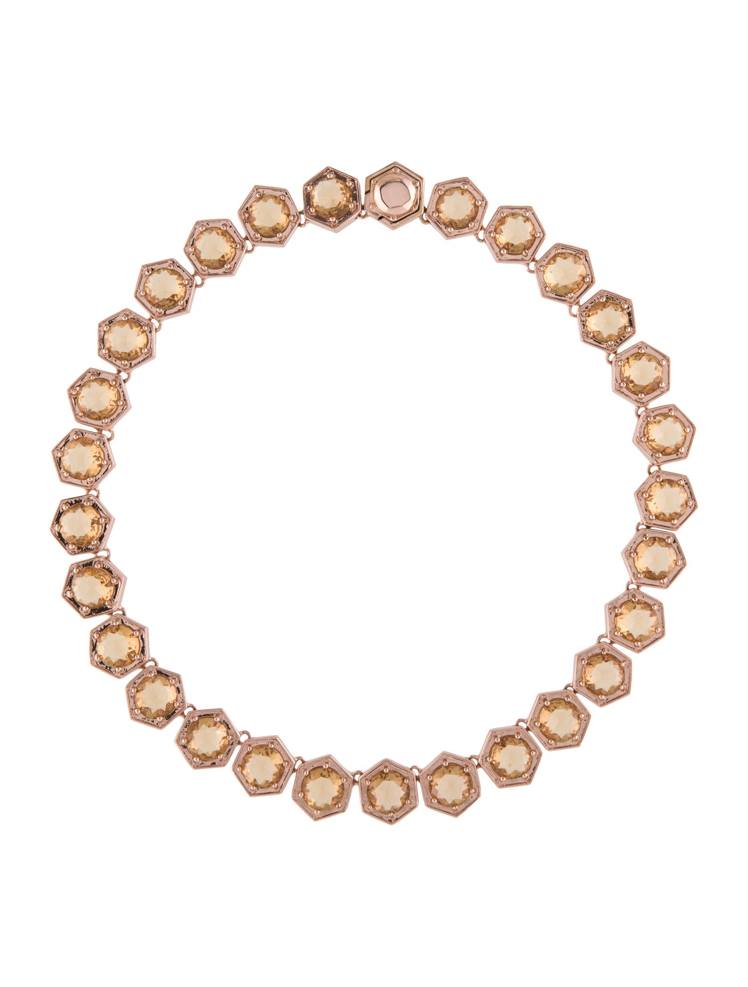 Giles & Brother Crystal Bolt Collar Necklace