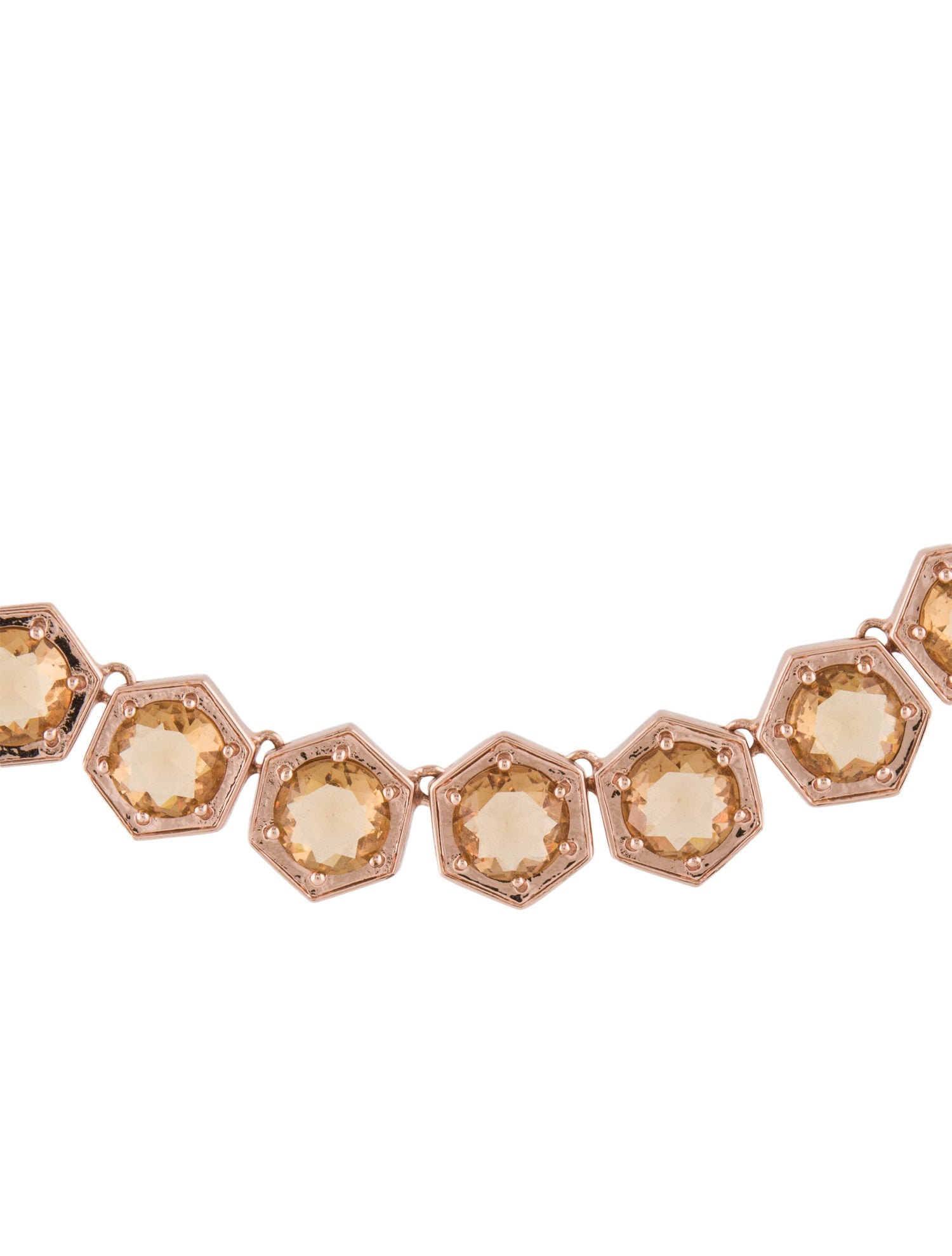 Giles & Brother Crystal Bolt Collar Necklace