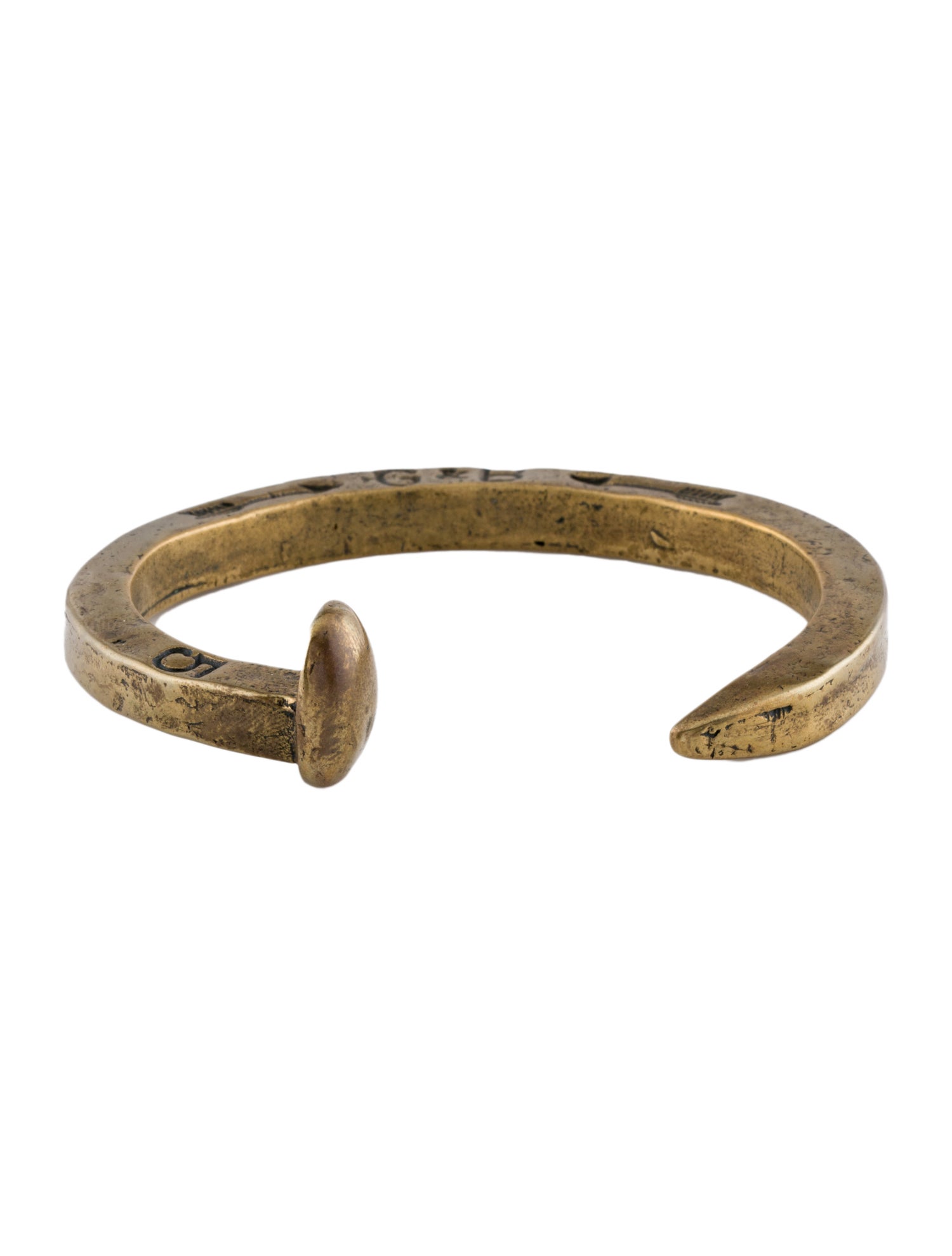 Giles & Brother Railroad Spike Cuff Bracelet