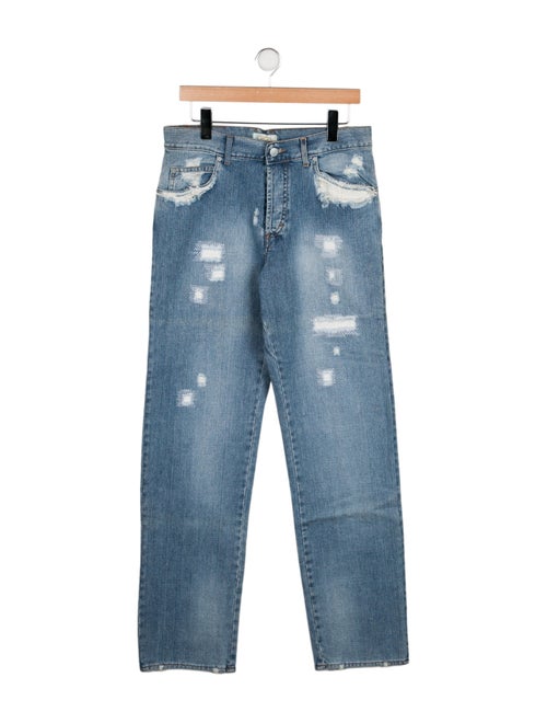 GIGLI High-Rise Straight Leg Jeans