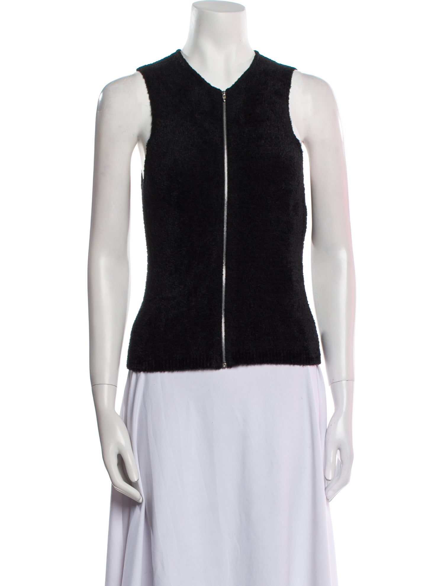 Gianfranco Ferre Studio V-Neck Sleeveless Top