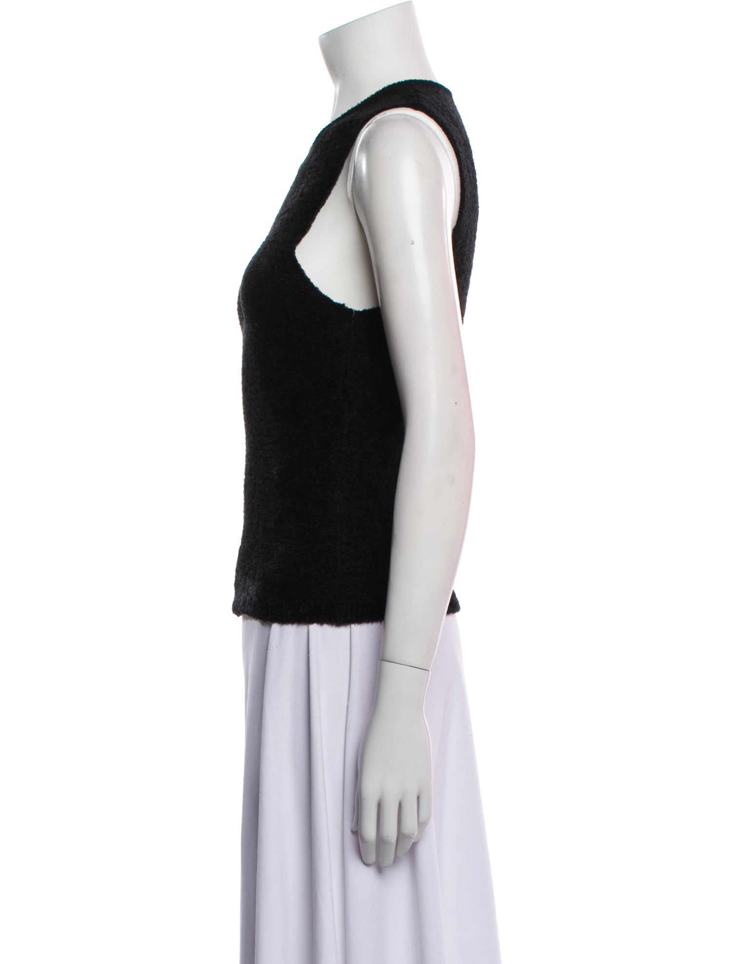 Gianfranco Ferre Studio V-Neck Sleeveless Top