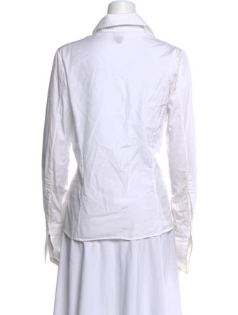 Gianfranco Ferre Studio Long Sleeve Button-Up Top