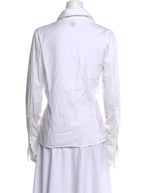 Gianfranco Ferre Studio Long Sleeve Button-Up Top