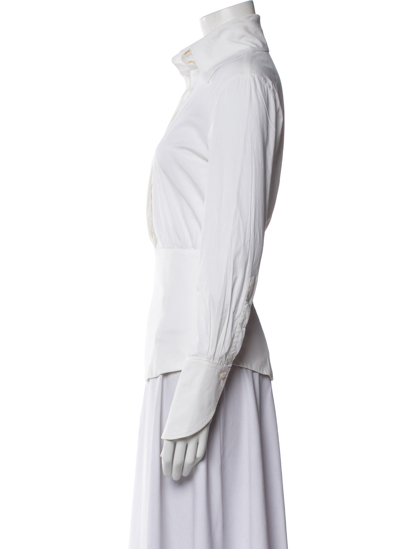 Gianfranco Ferre Studio Vintage Long Sleeve Button-Up Top