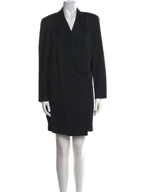 Gianfranco Ferre Studio Wool Mini Dress