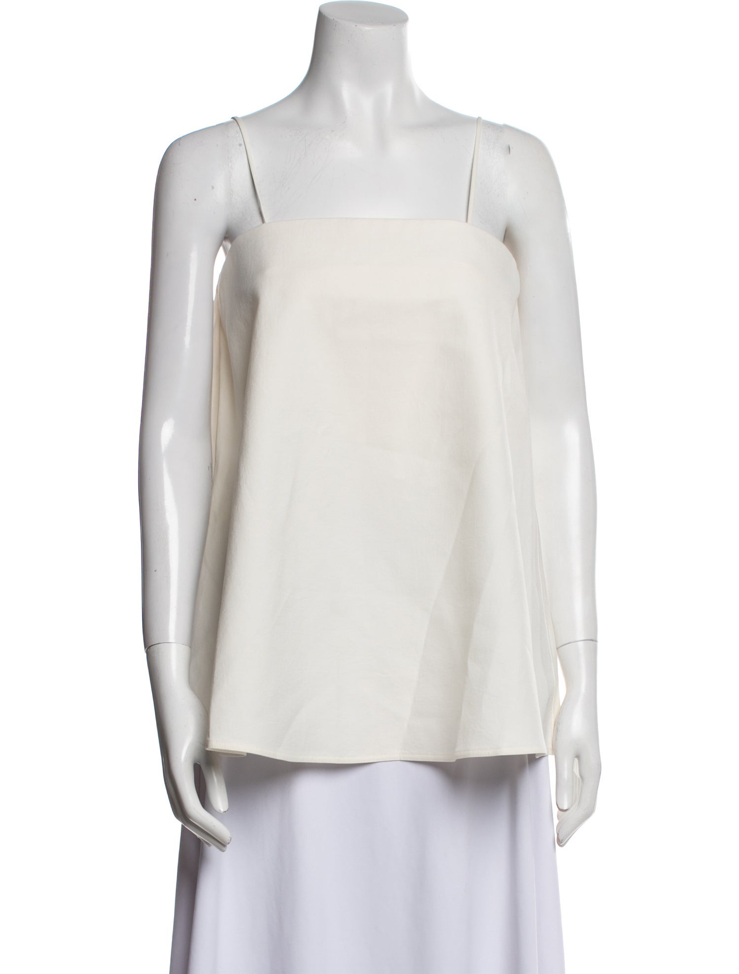 Gia Studios Square Neckline Sleeveless Top