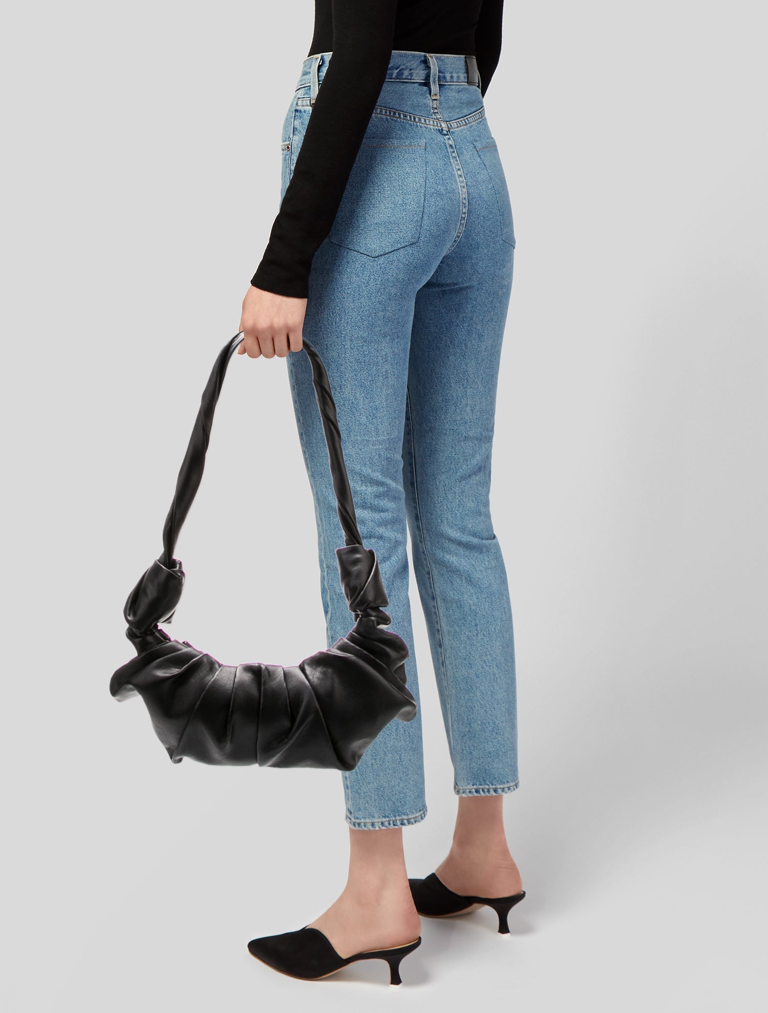 Gia Studios Leather Shoulder Bag
