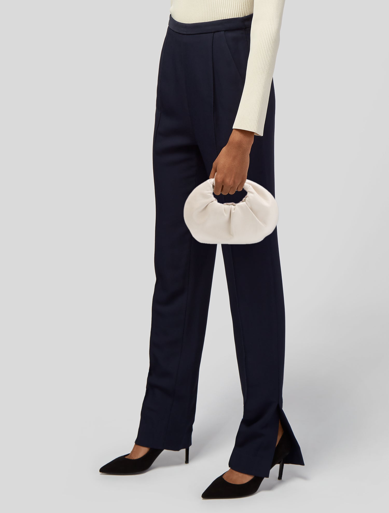 Gia Studios Leather Top Handle Bag