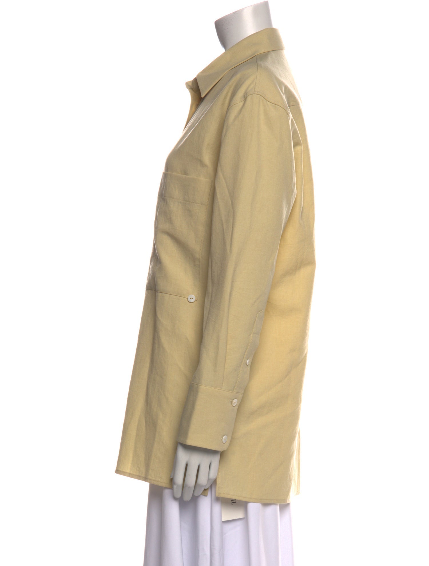 Gia Studios Long Sleeve Button-Up Top
