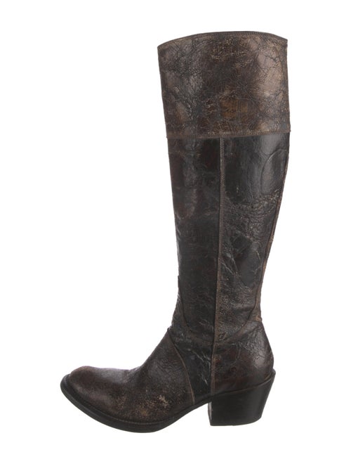 Gianni Barbato Leather Riding Boots