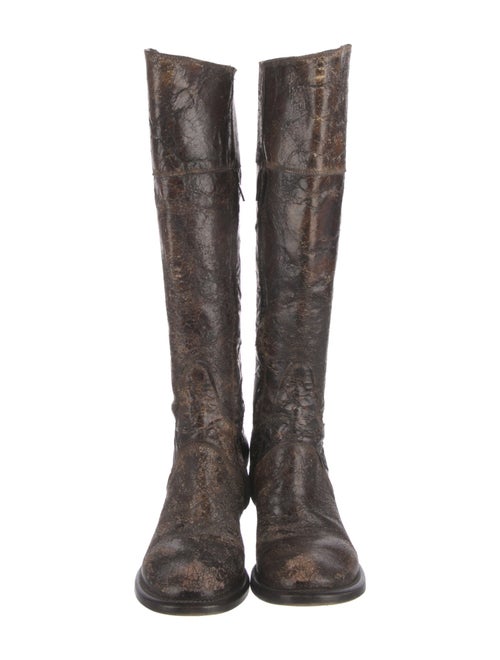 Gianni Barbato Leather Riding Boots