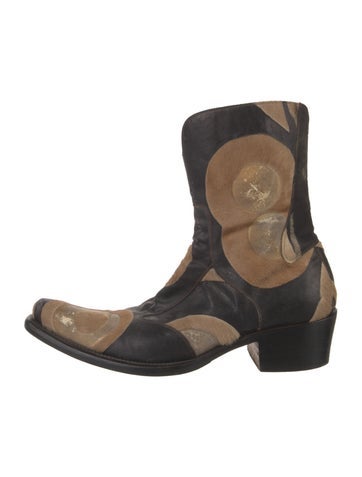 Gianni Barbato Boots Vintage Leather Western Us12, Eu45 | 12