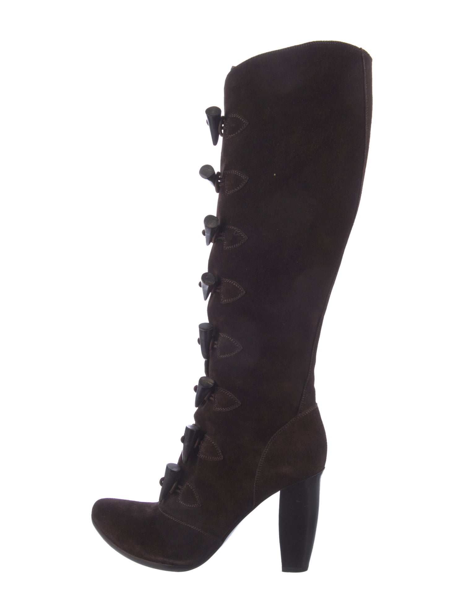 Gianni Barbato Suede Lace-Up Boots