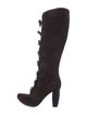 Gianni Barbato Suede Lace-Up Boots