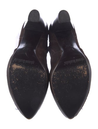 Gianni Barbato Suede Lace-Up Boots