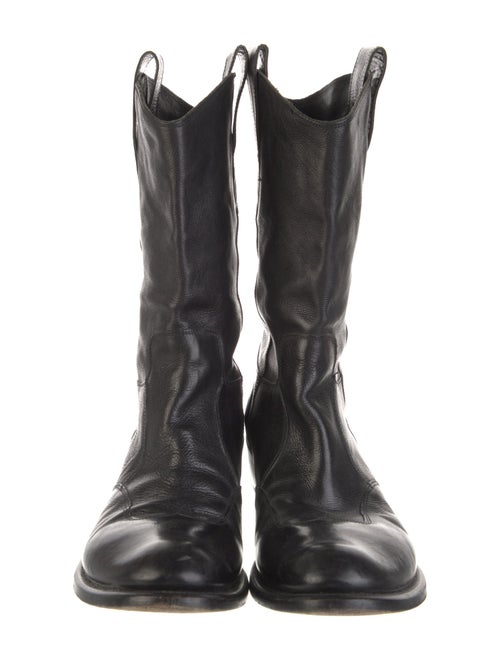 Gianni Barbato Leather Western Boots